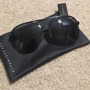 Quay Oversized Ladies Sunglasses